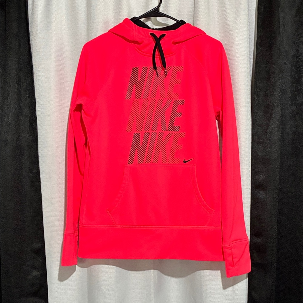 Nike Neon Pink Pullover Hoodie